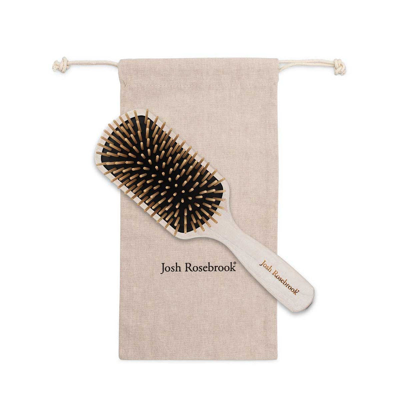 All natural & biodegradable hair brush. Buy Josh Rosebrook Wide Paddle Hair Brush at One Fine Secret. Official Australian Stockist in Melbourne.