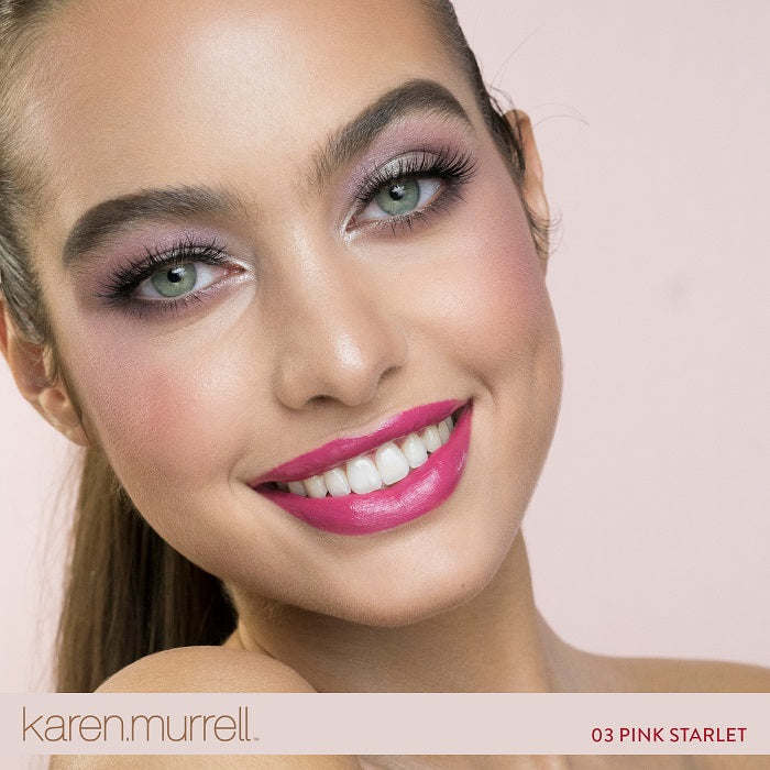 Buy Karen Murrell Natural Lipstick in Pink Starlet colour at One Fine Secret. Karen Murrell Official Stockist in Melbourne, Australia.