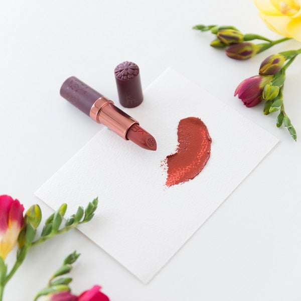 Natural Lip Makeup. Karen Murrell Natural Lipstick - Fiery Ruby. Discover Clean Beauty at One Fine Secret!