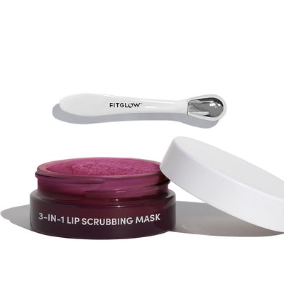 Buy Fitglow Beauty 3-in-1 Lip Scrubbing Mask 15ml at One Fine Secret. Official Stockist. Natural & Organic Skincare Clean Beauty Store in Melbourne, Australia.
