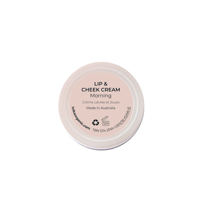 Buy Inika Organic Lip & Cheek Cream in Morning colour at One Fine Secret. Official Stockist in Melbourne, Australia.