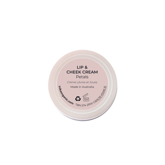 Buy Inika Organic Lip & Cheek Cream in Petals colour at One Fine Secret. Official Stockist in Melbourne, Australia.