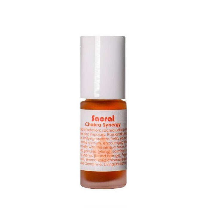 Buy Living Libations Chakra Synergy Sacral 5ml in single item at One Fine Secret. Natural & Organic Clean Beauty Store in Melbourne, Australia.