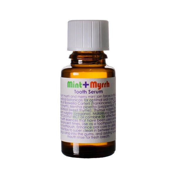 Buy Living Libations Mint + Myrrh Tooth Serum - 15ml or 5ml at One Fine Secret. Official Australian Stockist in Melbourne.