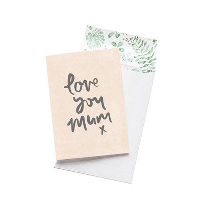 Buy Emma Kate Co. Greeting Card - Love You, Mum at One Fine Secret. Official Stockist in Melbourne, Australia.
