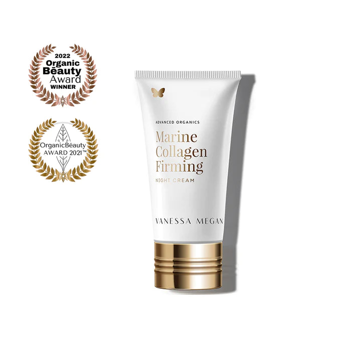 100% Natural Australian Skincare. Buy Vanessa Megan Marine Collagen Firming Night Cream 50ml at One Fine Secret. Natural & Organic Skincare Store in Melbourne, Australia.