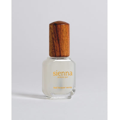 Sienna Byron Bay Matte Top Coat 10ml. Available in store at One Fine Secret Clean Beauty Store in Melbourne, Australia.