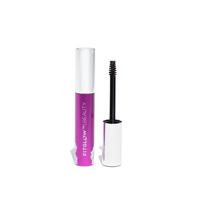 Buy Fitglow Beauty Plant Protein Brow Gel in Medium Brown colour at One Fine Secret. Official Stockist. Natural & Organic Makeup Clean Beauty Store in Melbourne, Australia.