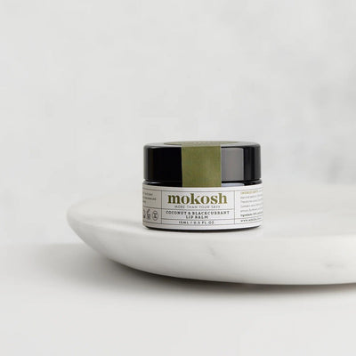 Australian Certified Organic Skincare. Buy Mokosh Coconut & Blackcurrant Lip Balm 15ml at One Fine Secret. Clean Beauty Store in Melbourne, Australia.