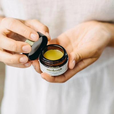 Australian Certified Organic Skincare. Buy Mokosh Coconut & Blackcurrant Lip Balm 15ml at One Fine Secret. Clean Beauty Store in Melbourne, Australia.