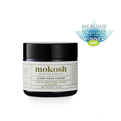 Australian Certified Organic Skincare. Buy Mokosh Light Face Cream 52g at One Fine Secret. Clean Beauty Store in Melbourne, Australia.