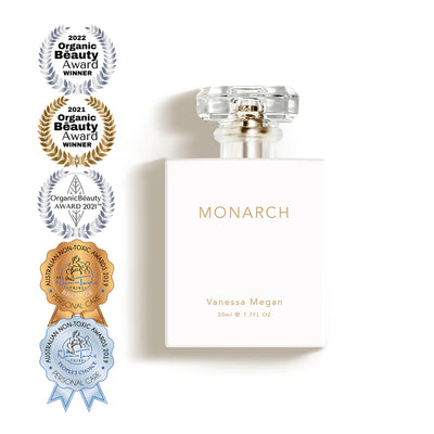 Pure Botanical Fragrance & 100% Natural Perfume. Buy Vanessa Megan Monarch Natural Perfume. Natural Organic Skincare & Makeup Clean Beauty Store in Melbourne, Australia.