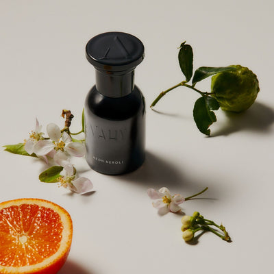 Buy Vahy Neon Neroli Natural Perfume at One Fine Secret. Official Stockist. Natural & Organic Perfume Clean Beauty Store in Melbourne, Australia.