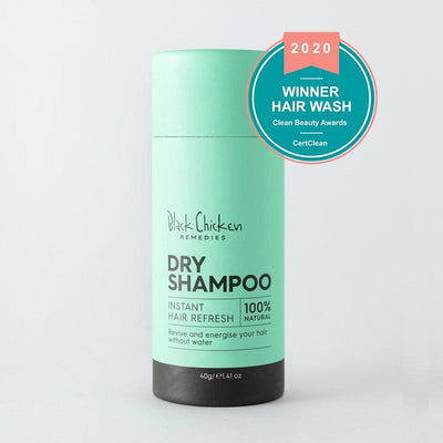 Buy Award Winning Black Chicken 100% Natural Dry Shampoo 40g at One Fine Secret. Black Chicken Remedies Official Stockist in Melbourne, Australia.