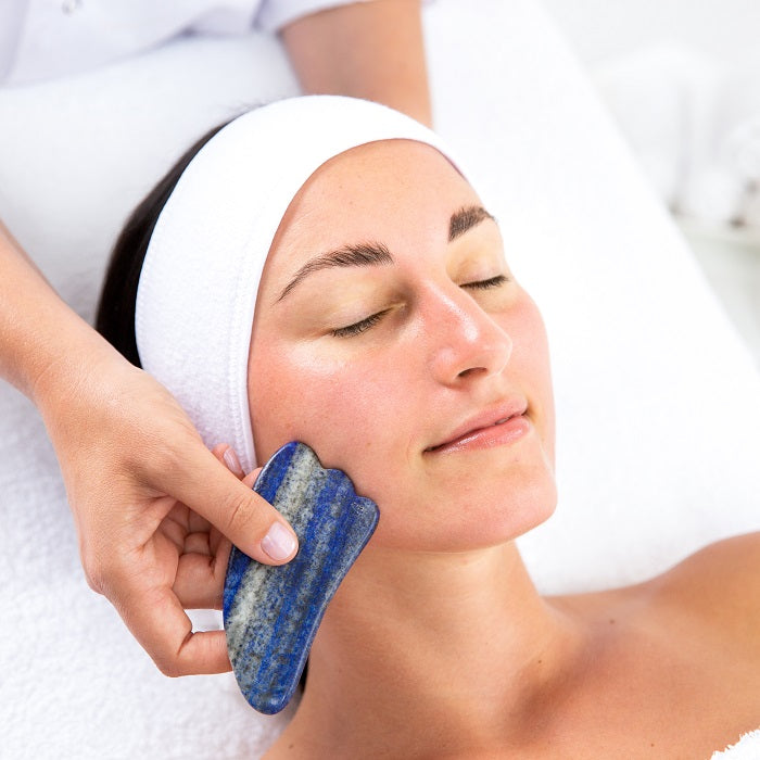 Buy Vanessa Megan Lapis Lazuli Gua Sha Massage Tool at One Fine Secret. Vanessa Megan Official Australian Stockist. Natural & Clean Beauty Store in Melbourne.