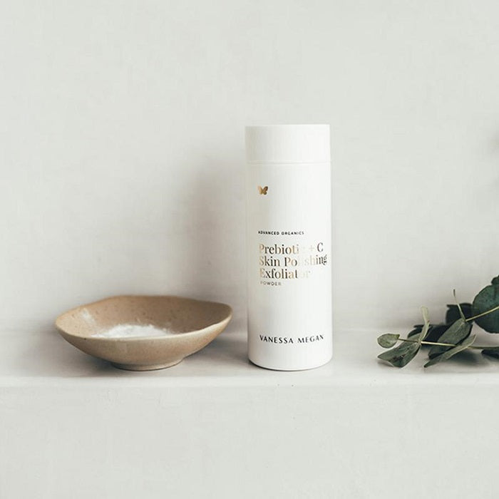 100% Natural Australian Skincare. Buy Vanessa Megan Prebiotic + C Skin Polishing Exfoliating Powder 75g at One Fine Secret. Natural & Organic Skincare Store in Melbourne, Australia.