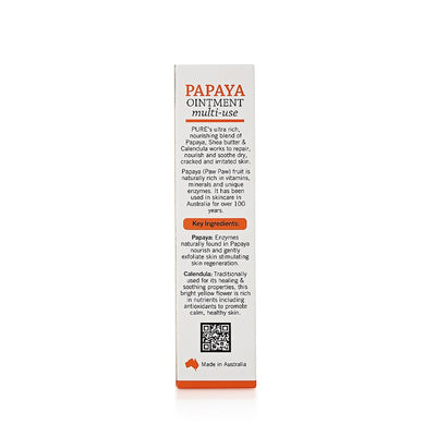 Buy PURE Papaya Ointment Multi-Use 25g at One Fine Secret. Official Stockist. Natural & Organic Skincare Clean Beauty Store in Melbourne, Australia.