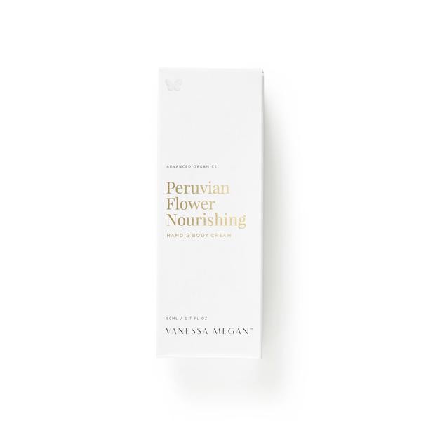 Award winning 100% Natural Australian Skincare. Buy Vanessa Megan Peruvian Flower Nourishing Hand & Body Cream at One Fine Secret. Natural & Organic Skincare Store in Melbourne, Australia.