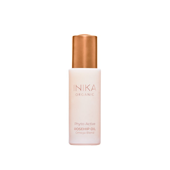 Buy Inika Organic Phyto-Active Rosehip Oil 30ml at One Fine Secret. Official Stockist. Natural & Organic Clean Beauty Store in Melbourne, Australia.
