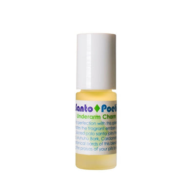 Living Libations' Natural Liquid Deodorant. Buy Living Libations Poetic Pits Palo Santo 5ml at One Fine Secret Melbourne, Australia.