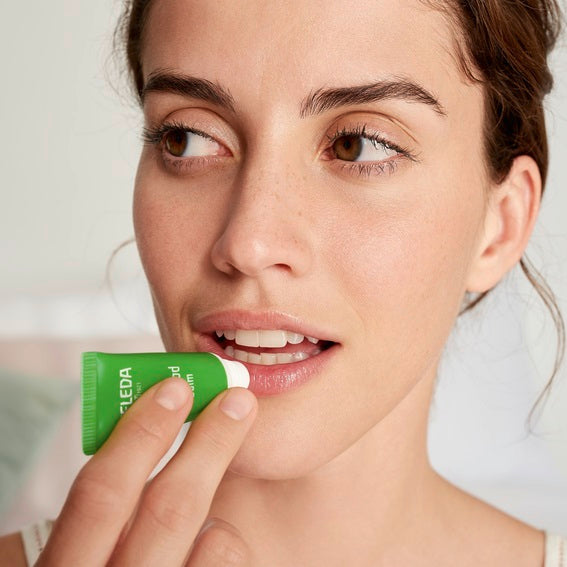 Buy Weleda Skin Food Lip Balm 8ml at One Fine Secret. Natural & Organic Skincare Store in Melbourne, Australia.