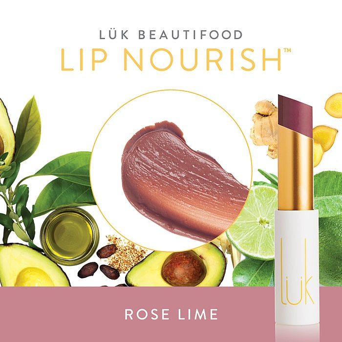 Buy Luk Beautifood Lip Nourish Lipstick in Rose Lime at One Fine Secret. Luk Beautifood Official Australia Stockist in Melbourne.