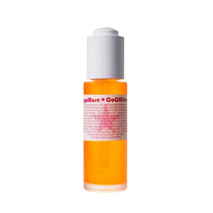 Buy Living Libations Royal Rose CoQ10 Serum 30ml at One Fine Secret now. Living Libations AU Stockist in Melbourne.