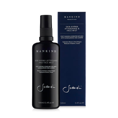 Sodashi Natural Skincare for Men. Buy Sodashi Skin Karma Aftershave & Face Mist at One Fine Secret now. Sodashi Official Stockist in Melbourne, Australia.