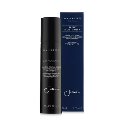 Sodashi Natural Skincare for Men. Buy Sodashi Sleek Moisturiser now at One Fine Secret. Sodashi Official Stockist in Melbourne, Australia.