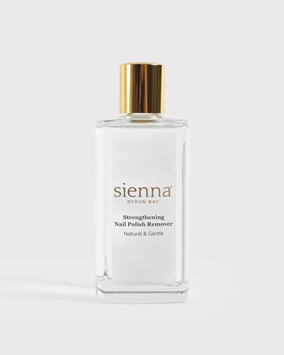Sienna Byron Bay Strengthening Nail Polish Remover 95ml. Official Stockist in Melbourne, Australia.