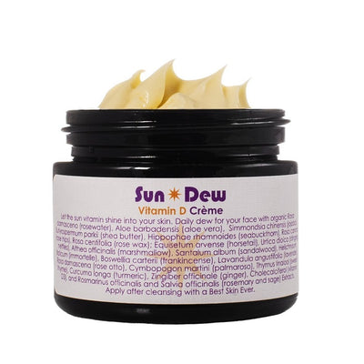 Buy Living Libations Sun Dew Transdermal Vitamin D Cream at One Fine Secret. Natural & Organic Skincare Store in Melbourne, Australia. Official Stockist.