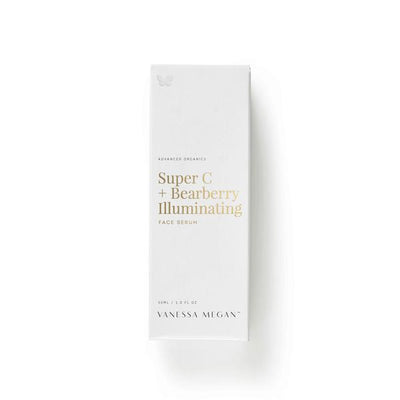 100% Natural Australian Skincare. Buy Vanessa Megan Super C + Bearberry Illuminating Face Serum 30ml at One Fine Secret. Natural & Organic Skincare Store in Melbourne, Australia.