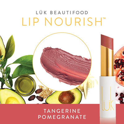 Buy Luk Beautifood Lip Nourish Lipstick in Tangerine Pomegranate colour at One Fine Secret. Luk Beautifood Official Australia Stockist in Melbourne.