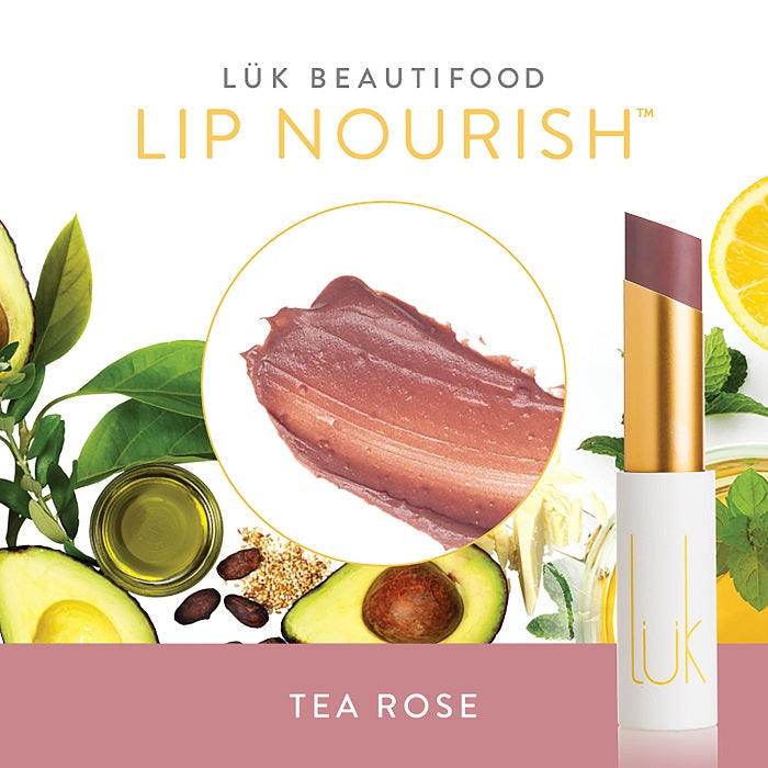 Buy Luk Beautifood Lip Nourish Lipstick in Tea Rose colour at One Fine Secret. Luk Beautifood Official Australia Stockist in Melbourne.