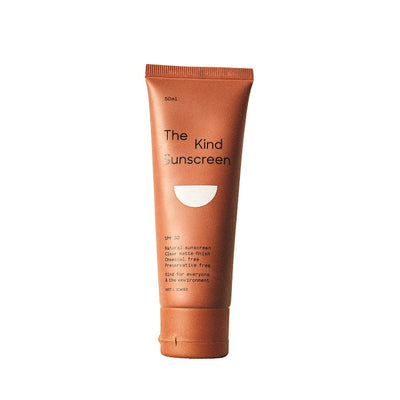Buy The Kind Sunscreen Natural Mineral SPF30 Sunscreen 200ml / 50ml at One Fine Secret. The Kind Sunscreen Official Stockist in Melbourne, Australia. Natural & Organic Clean Beauty Store.