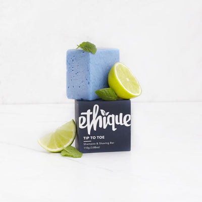 Buy Ethique Tip-to-Toe Solid Shampoo & Shaving Bar at One Fine Secret. Ethique's Official Stockist in Melbourne, Australia.