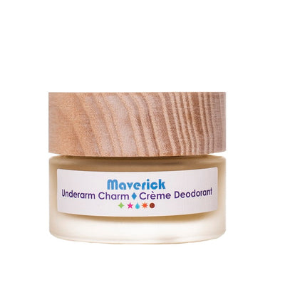 Living Libations Natural Cream Deodorant. Buy Living Libations Underarm Charm Creme Deodorant Maverick 30ml at One Fine Secret. Official Australian Stockist in Melbourne.