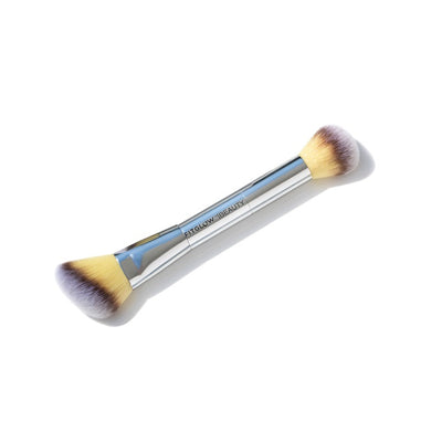 Buy Fitglow Beauty Vegan Teddy Double Cheek Brush at One Fine Secret. Official Stockist. Natural & Organic Makeup Clean Beauty Store in Melbourne, Australia.