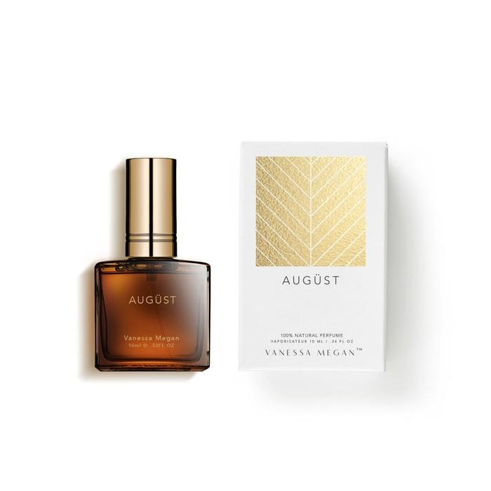 Buy Vanessa Megan 100% Natural Perfume August in 50ml or 10ml at One Fine Secret. Vanessa Megan Official Australian Stockist in Melbourne. Natural & Organic Perfume Clean Beauty Store.