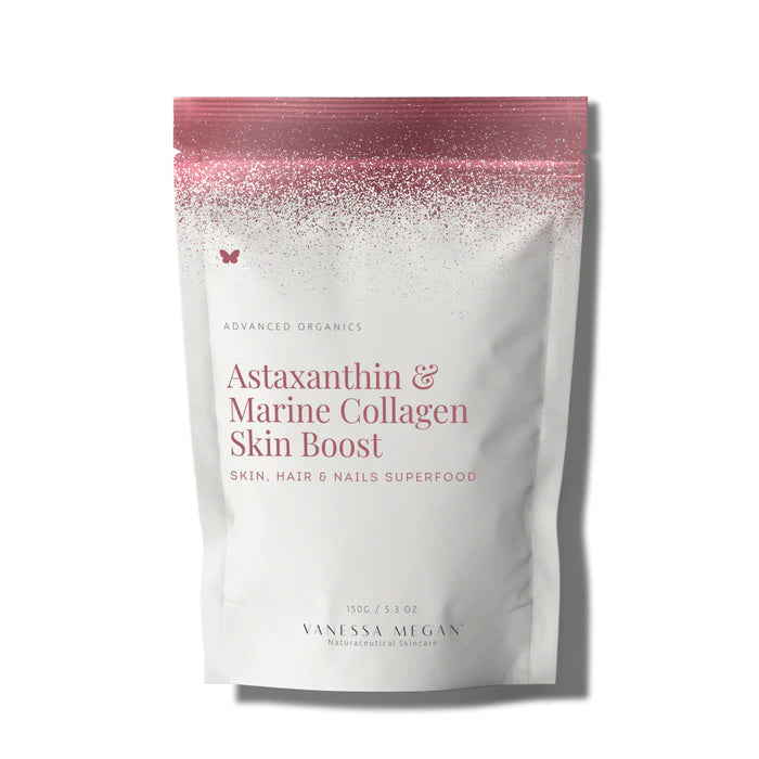 Buy Vanessa Megan Astaxanthin & Marine Collagen Skin Boost at One Fine Secret. Official Stockist in Melbourne, Australia.