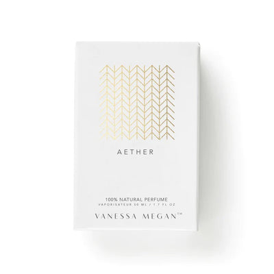 Buy Vanessa Megan Aether 100% Natural Perfume in 50ml or 10ml at One Fine Secret. Official Stockist. Natural & Organic Perfume Clean Beauty in Melbourne, Australia.