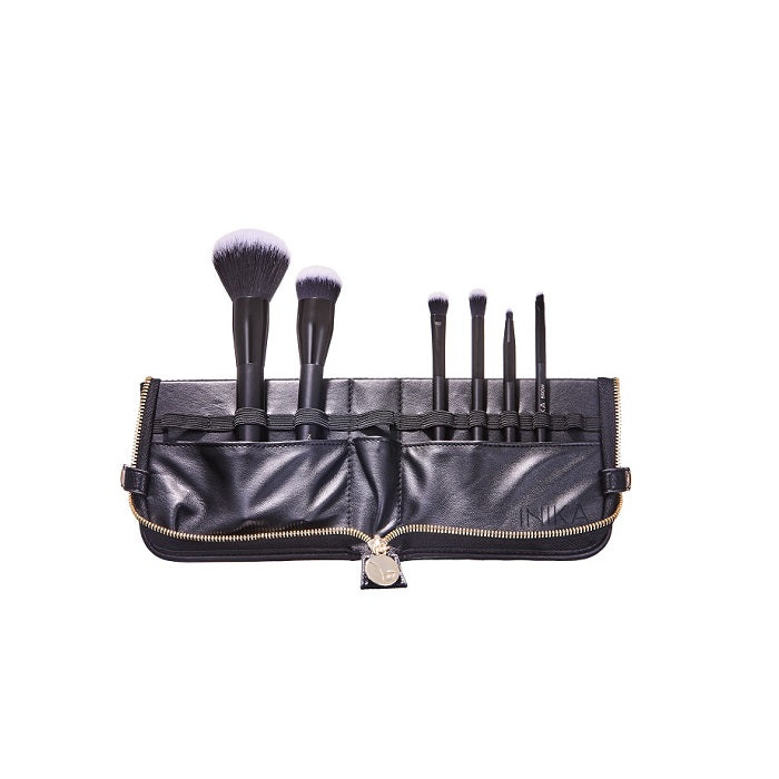 Buy Inika Organic Vegan Brush Case 6 Makeup Brush Set at One Fine Secret. Official Stockist. Natural & Organic Skincare Makeup. Clean Beauty Store in Melbourne, Australia.