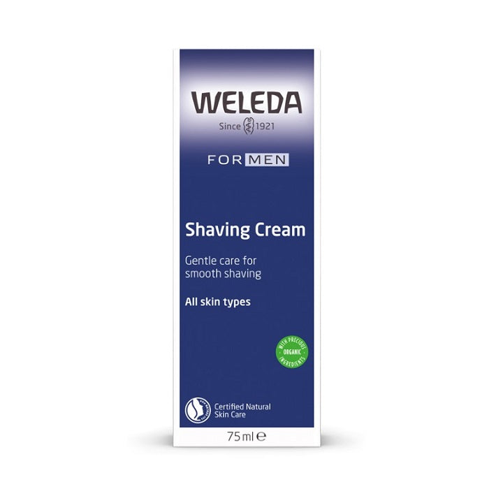 Natural shaving cream for men & everyone. Buy Weleda Shaving Cream 75ml at One Fine Secret. Official Stockist in Melbourne, Australia. Clean Beauty Store.