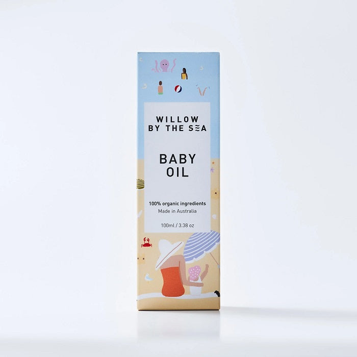 Buy Willow by the Sea Baby Oil 100ml at One Fine Secret. Official Stockist. Natural & Organic Clean Beauty Store in Melbourne, Australia.