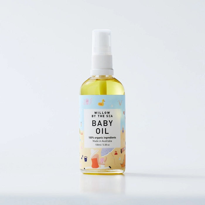 Buy Willow by the Sea Baby Oil 100ml at One Fine Secret. Official Stockist. Natural & Organic Clean Beauty Store in Melbourne, Australia.