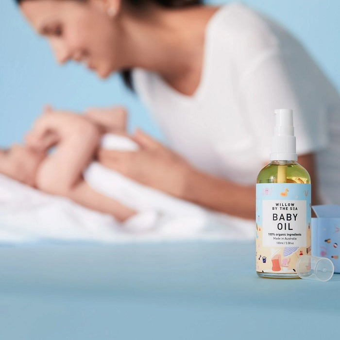 Buy Willow by the Sea Baby Oil 100ml at One Fine Secret. Official Stockist. Natural & Organic Clean Beauty Store in Melbourne, Australia.