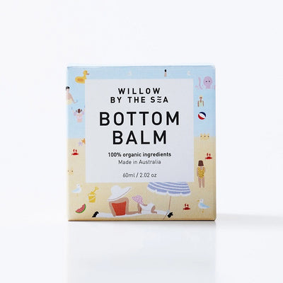Buy Willow by the Sea Bottom Balm at One Fine Secret. Official Stockist in Melbourne, Australia. 100% Organic Skincare for Mum & Baby.