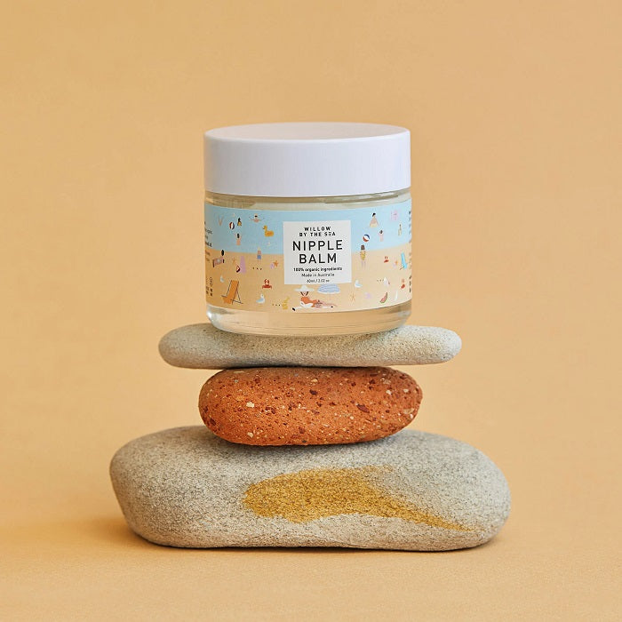 Buy Willow by the Sea Nipple Balm at One Fine Secret. 100% Organic Skincare for Baby & Mum. Official Stockist in Melbourne, Australia.
