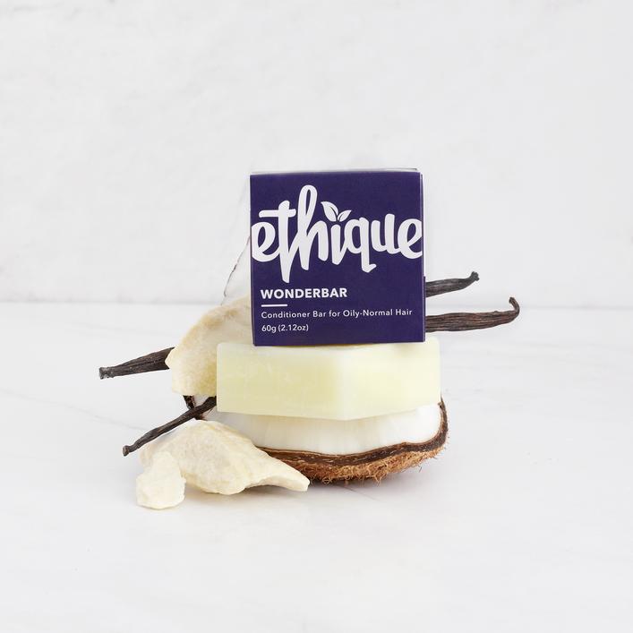 Buy Ethique Wonderbar - Solid Conditioner Bar for Oily to Normal Hair 60g at One Fine Secret. Ethique Official Stockist in Melbourne, Australia.