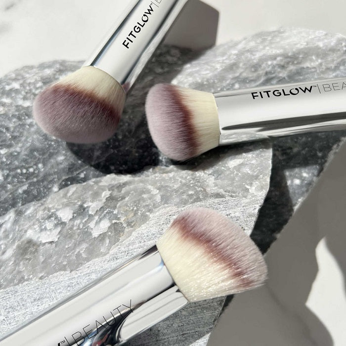 Buy Fitglow Beauty Flawless Finish Foundation Brush at One Fine Secret. Official Stockist. Natural & Organic Makeup Clean Beauty Store in Melbourne, Australia.